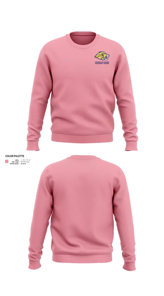 Crew Neck Sweatshirt, Cincinnati College Prep Academy Cheer, Cheer, Teamtime, Team time, sublimation, custom sports apparel, team uniforms, spirit wear, spiritwear, sports uniforms, custom shirts, team store, custom team store, fundraiser sports, apparel fundraiser