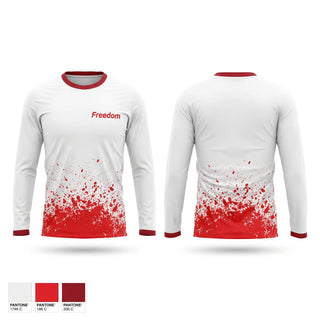 Long Sleeve Performance Shirt, Freedom, Softball, Teamtime, Team time, sublimation, custom sports apparel, team uniforms, spirit wear, spiritwear, sports uniforms, custom shirts, team store, custom team store, fundraiser sports, apparel fundraiser