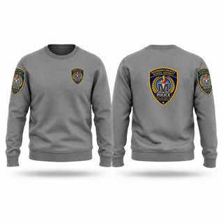 Crew Neck Sweatshirt, Madison County Schools Police Department, Police, Teamtime, Team time, sublimation, custom sports apparel, team uniforms, spirit wear, spiritwear, sports uniforms, custom shirts, team store, custom team store, fundraiser sports, apparel fundraiser
