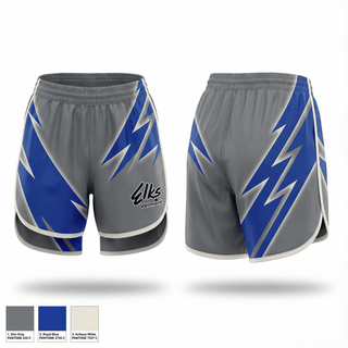 Womens Shorts, Vermont Elks Association, , Teamtime, Team time, sublimation, custom sports apparel, team uniforms, spirit wear, spiritwear, sports uniforms, custom shirts, team store, custom team store, fundraiser sports, apparel fundraiser