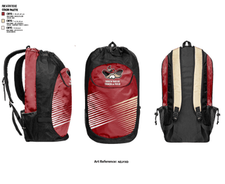 Gear Bag, South Gallia Track & Field, Track & Field, Teamtime, Team time, sublimation, custom sports apparel, team uniforms, spirit wear, spiritwear, sports uniforms, custom shirts, team store, custom team store, fundraiser sports, apparel fundraiser