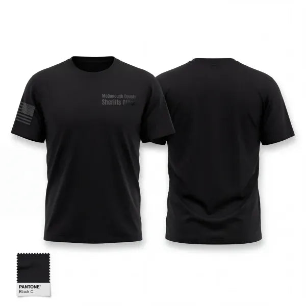 Old School Cotton Feel Shirt, McDonough County Sheriff’s Office, Police, Teamtime, Team time, sublimation, custom sports apparel, team uniforms, spirit wear, spiritwear, sports uniforms, custom shirts, team store, custom team store, fundraiser sports, apparel fundraiser