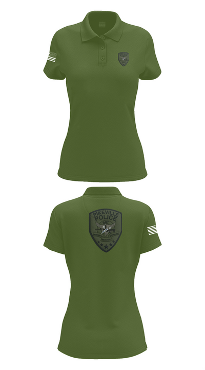 Pikeville Police SRT 98289617 Women's Short Sleeve Performance Polo  - 52