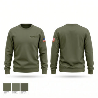 Crew Neck Sweatshirt, ADART, National Guard, Teamtime, Team time, sublimation, custom sports apparel, team uniforms, spirit wear, spiritwear, sports uniforms, custom shirts, team store, custom team store, fundraiser sports, apparel fundraiser