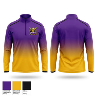 Quarter Zip Jacket, Biloxi, Softball, Teamtime, Team time, sublimation, custom sports apparel, team uniforms, spirit wear, spiritwear, sports uniforms, custom shirts, team store, custom team store, fundraiser sports, apparel fundraiser