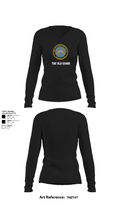 The Old Guard 51363559 Women's Long Sleeve V-neck Shirt - 22