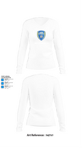 North Brunswick fire 77418856 Women's Long Sleeve V-neck Shirt - 15