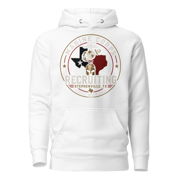 Unisex Hoodie - 1 - White