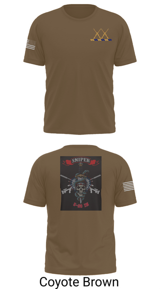 Old School Cotton Feel Shirt, 5-20 Infantry, Sniper section, Army, Teamtime, Team time, sublimation, custom sports apparel, team uniforms, spirit wear, spiritwear, sports uniforms, custom shirts, team store, custom team store, fundraiser sports, apparel fundraiser