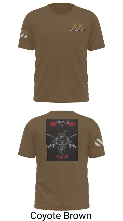 5-20 Infantry, Sniper section 41937492 Old School Cotton Feel Shirt - 10