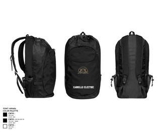 Gear Bag, Carrillo electric, , Teamtime, Team time, sublimation, custom sports apparel, team uniforms, spirit wear, spiritwear, sports uniforms, custom shirts, team store, custom team store, fundraiser sports, apparel fundraiser