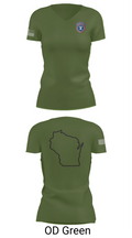 Waukesha recruiting station 70828393 Women's Short Sleeve V-neck Shirt - 48