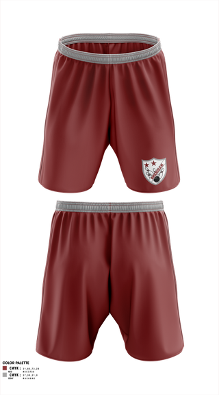 Athletic Shorts With Pockets, Sheridan High School Bowling, Bowling, Teamtime, Team time, sublimation, custom sports apparel, team uniforms, spirit wear, spiritwear, sports uniforms, custom shirts, team store, custom team store, fundraiser sports, apparel fundraiser
