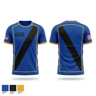 Short Sleeve Performance Shirt, State Capitol Police, Police, Teamtime, Team time, sublimation, custom sports apparel, team uniforms, spirit wear, spiritwear, sports uniforms, custom shirts, team store, custom team store, fundraiser sports, apparel fundraiser