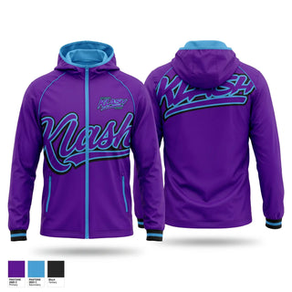 Windbreaker, Kalamazoo Klash, Softball, Teamtime, Team time, sublimation, custom sports apparel, team uniforms, spirit wear, spiritwear, sports uniforms, custom shirts, team store, custom team store, fundraiser sports, apparel fundraiser