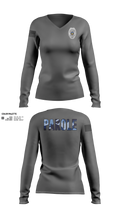 Adult Parole Authority Women's Long Sleeve V-neck Shirt - 31