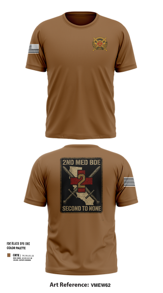 Short Sleeve Performance Shirt, 2nd Medical BDE, Army, Teamtime, Team time, sublimation, custom sports apparel, team uniforms, spirit wear, spiritwear, sports uniforms, custom shirts, team store, custom team store, fundraiser sports, apparel fundraiser