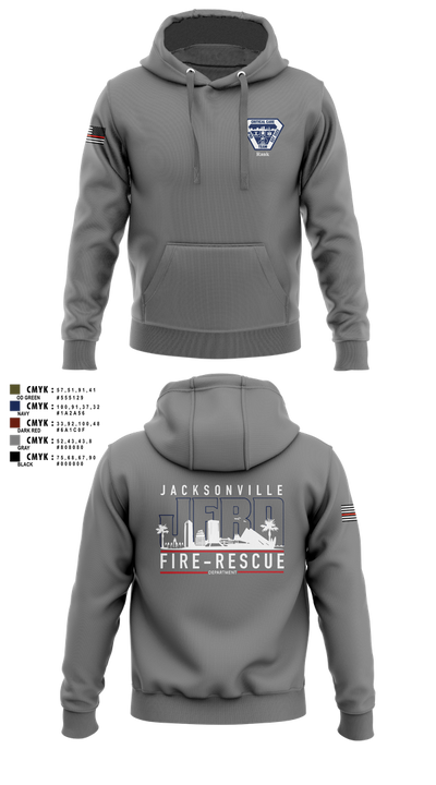 JFRD Critical Care Team 81495664 Hoodie - 4