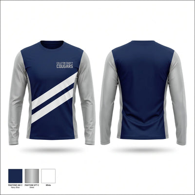 Colleton County Cougars 17459991 Long Sleeve Performance Shirt 2