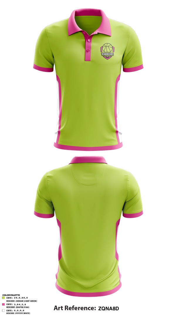 Short Sleeve Performance Polo, Warriors, Men's Basketball, Teamtime, Team time, sublimation, custom sports apparel, team uniforms, spirit wear, spiritwear, sports uniforms, custom shirts, team store, custom team store, fundraiser sports, apparel fundraiser