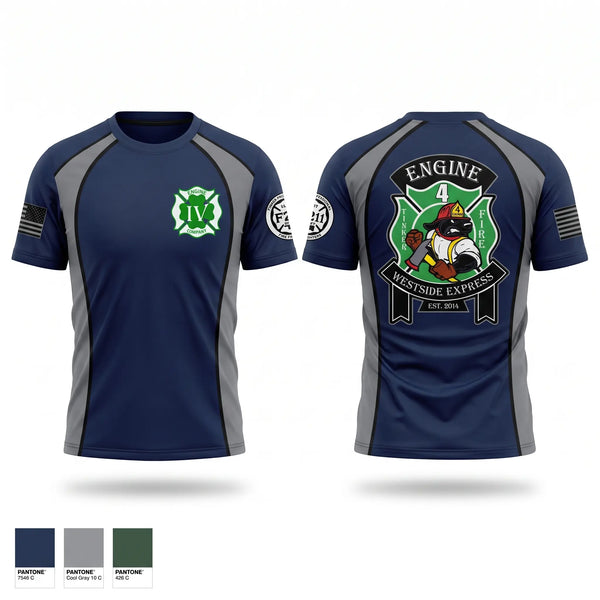 Short Sleeve Performance Shirt, 179 HHC Medics, National Guard, Teamtime, Team time, sublimation, custom sports apparel, team uniforms, spirit wear, spiritwear, sports uniforms, custom shirts, team store, custom team store, fundraiser sports, apparel fundraiser