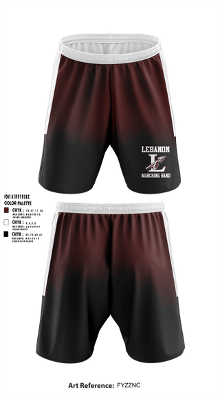 Athletic Shorts With Pockets, Lebanon High School Marching Band, , Teamtime, Team time, sublimation, custom sports apparel, team uniforms, spirit wear, spiritwear, sports uniforms, custom shirts, team store, custom team store, fundraiser sports, apparel fundraiser