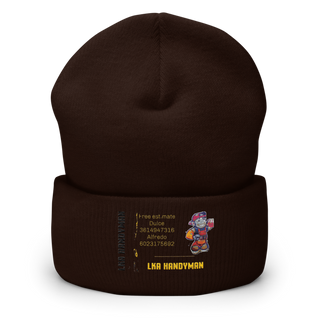 LKA HANDYMAN Cuffed Beanie | Yupoong 1501KC