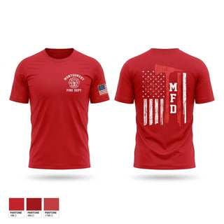 Short Sleeve Performance Shirt, Montgomery Fire Department, Fire Department, Teamtime, Team time, sublimation, custom sports apparel, team uniforms, spirit wear, spiritwear, sports uniforms, custom shirts, team store, custom team store, fundraiser sports, apparel fundraiser