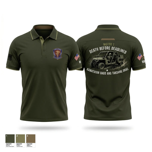 Short Sleeve Performance Polo, 3rd lct, Marines, Teamtime, Team time, sublimation, custom sports apparel, team uniforms, spirit wear, spiritwear, sports uniforms, custom shirts, team store, custom team store, fundraiser sports, apparel fundraiser