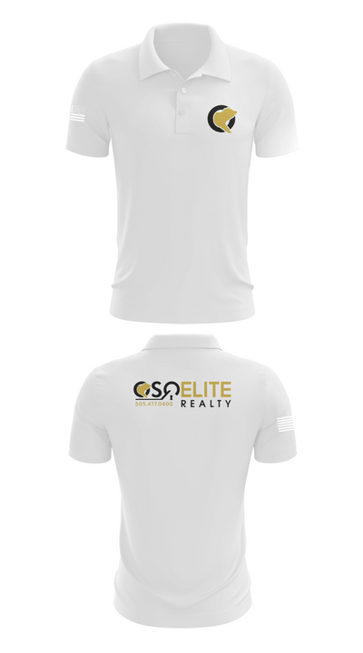 OSO Elite Realty 17938527 Short Sleeve Performance Polo - 9