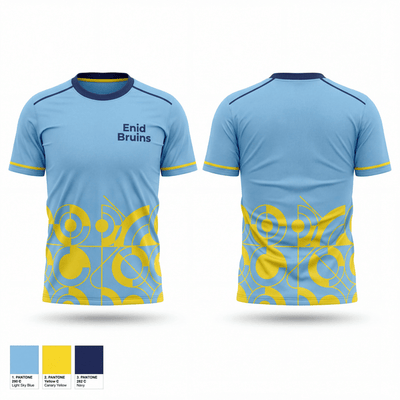 Enid Bruins 70008153 Short Sleeve Performance Shirt - 1