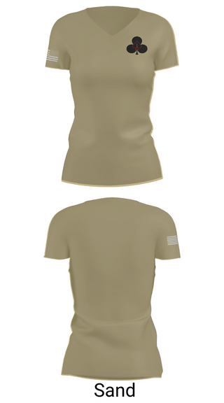 Womens Short Sleeve Vneck Shirt, Red currahee, Army, Teamtime, Team time, sublimation, custom sports apparel, team uniforms, spirit wear, spiritwear, sports uniforms, custom shirts, team store, custom team store, fundraiser sports, apparel fundraiser