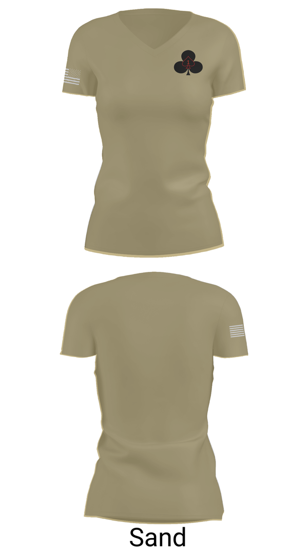 Womens Short Sleeve Vneck Shirt, Red currahee, Army, Teamtime, Team time, sublimation, custom sports apparel, team uniforms, spirit wear, spiritwear, sports uniforms, custom shirts, team store, custom team store, fundraiser sports, apparel fundraiser