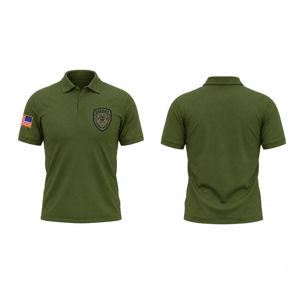 Short Sleeve Performance Polo, Evangeline Parish Sheriff's Office, Police, Teamtime, Team time, sublimation, custom sports apparel, team uniforms, spirit wear, spiritwear, sports uniforms, custom shirts, team store, custom team store, fundraiser sports, apparel fundraiser