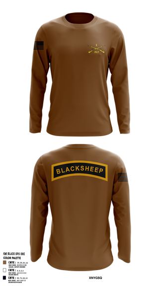 Long Sleeve Performance Shirt, 1st PLT B Co 1-173IN, , Teamtime, Team time, sublimation, custom sports apparel, team uniforms, spirit wear, spiritwear, sports uniforms, custom shirts, team store, custom team store, fundraiser sports, apparel fundraiser