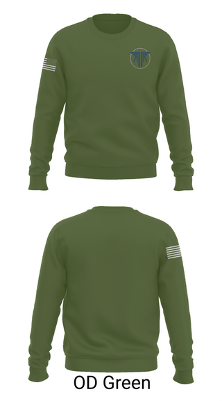 Crew Neck Sweatshirt, Rooftop Rangers, Army, Teamtime, Team time, sublimation, custom sports apparel, team uniforms, spirit wear, spiritwear, sports uniforms, custom shirts, team store, custom team store, fundraiser sports, apparel fundraiser