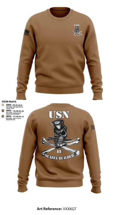 NMCB-25 17597723 Crew Neck Sweatshirt - 2