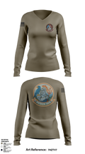 VP-469 14406491 Women's Long Sleeve V-neck Shirt - 1