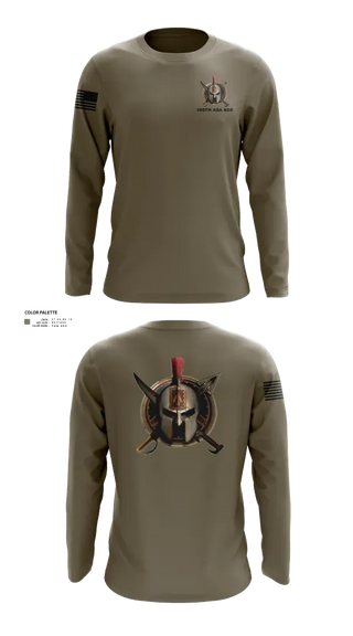 Long Sleeve Performance Shirt, 108th Air Defense Artillery Brigade, Army, Teamtime, Team time, sublimation, custom sports apparel, team uniforms, spirit wear, spiritwear, sports uniforms, custom shirts, team store, custom team store, fundraiser sports, apparel fundraiser