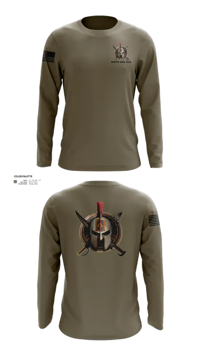 108th Air Defense Artillery Brigade 44392598 Long Sleeve Performance Shirt 43