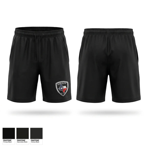 Athletic Shorts With Pockets, Kerr County Sheriffs Office, Police, Teamtime, Team time, sublimation, custom sports apparel, team uniforms, spirit wear, spiritwear, sports uniforms, custom shirts, team store, custom team store, fundraiser sports, apparel fundraiser