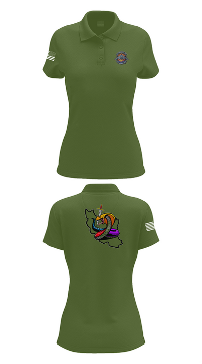 Iran DCIT 47792086 Women's Short Sleeve Performance Polo  - 55