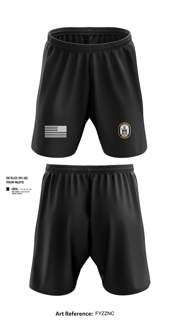Athletic Shorts With Pockets, DDG 103 OD, , Teamtime, Team time, sublimation, custom sports apparel, team uniforms, spirit wear, spiritwear, sports uniforms, custom shirts, team store, custom team store, fundraiser sports, apparel fundraiser