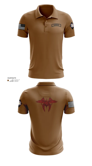 Short Sleeve Performance Polo, Blackfoot 2nd platoon, , Teamtime, Team time, sublimation, custom sports apparel, team uniforms, spirit wear, spiritwear, sports uniforms, custom shirts, team store, custom team store, fundraiser sports, apparel fundraiser