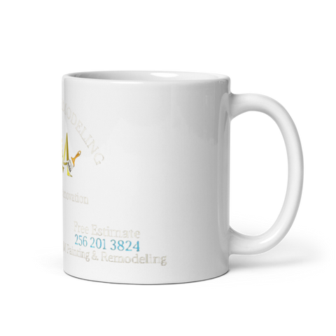 JM PAINTING &REMODELING 36722841 White Glossy Mug - Small