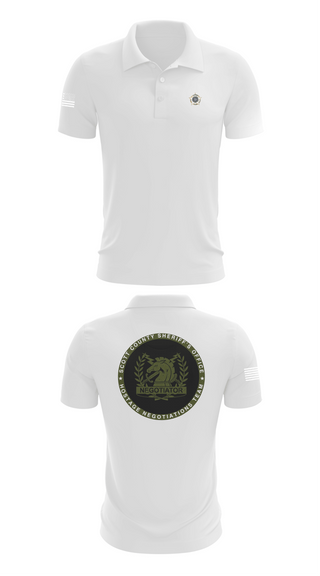 Short Sleeve Performance Polo, Hostage Negotiations Unit, Police, Teamtime, Team time, sublimation, custom sports apparel, team uniforms, spirit wear, spiritwear, sports uniforms, custom shirts, team store, custom team store, fundraiser sports, apparel fundraiser