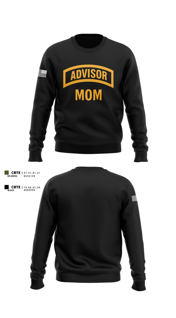 Crew Neck Sweatshirt, 5th SFAB, , Teamtime, Team time, sublimation, custom sports apparel, team uniforms, spirit wear, spiritwear, sports uniforms, custom shirts, team store, custom team store, fundraiser sports, apparel fundraiser