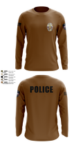 Miami Police Department 44557573 Long Sleeve Performance Shirt 7