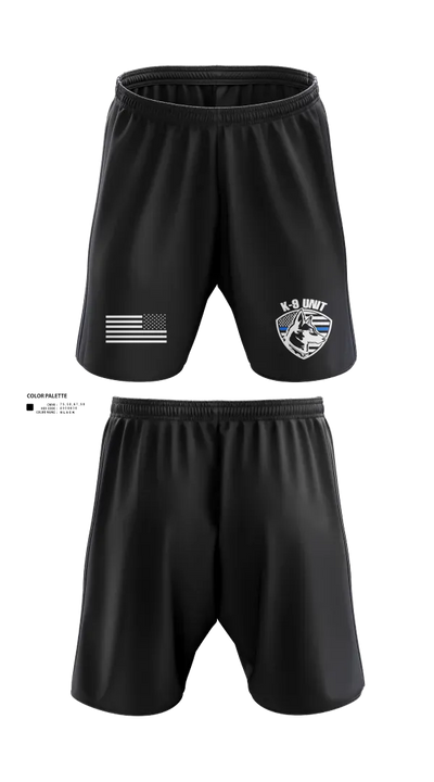 Hammond Police K9 41895073 Athletic Shorts With Pockets - 21