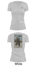 4-3 HHC 32133901 Women's Short Sleeve V-neck Shirt - 12